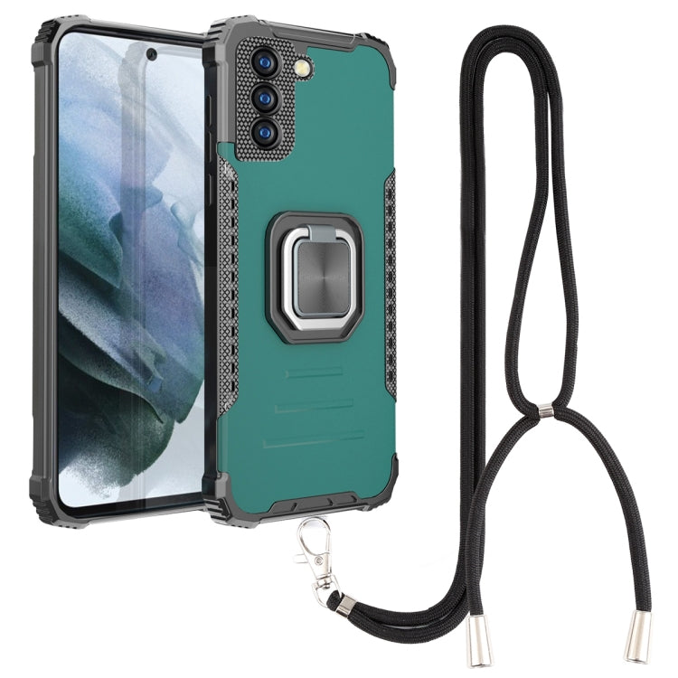 Aluminum Alloy + TPU Phone Case with Lanyard, For vivo Y20 / Y20i / Y20s / Y12a / Y12s, For vivo Y50 / Y30, For vivo Y51 2020 / Y31, For Xiaomi Redmi 9A, For Xiaomi Redmi Note 9 4G / 9 Power /  9T, For Xiaomi Redmi K40 / K40 Pro / K40 Pro+