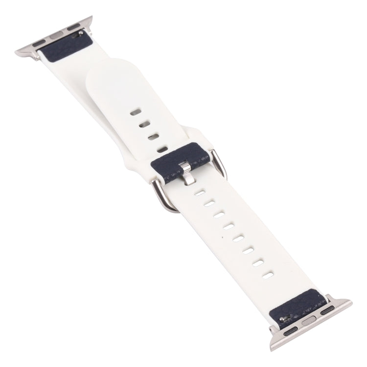 Litchi TPU Watchband For Apple Watch Series, 7 41mm / 6&amp;SE&amp;5&amp;4 40mm / 3&amp;2&amp;1 38mm, 7 45mm / 6&amp;SE&amp;5&amp;4 44mm / 3&amp;2&amp;1 42mm