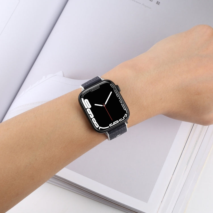 Litchi TPU Watchband For Apple Watch Series, 7 41mm / 6&amp;SE&amp;5&amp;4 40mm / 3&amp;2&amp;1 38mm, 7 45mm / 6&amp;SE&amp;5&amp;4 44mm / 3&amp;2&amp;1 42mm