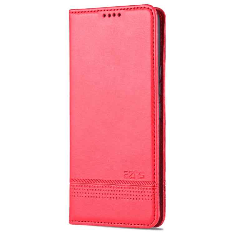 AZNS Magnetic Calf Texture Horizontal Flip Leather Phone Case, For vivo Y71t / V21e 5G, For Samsung Galaxy M52 5G