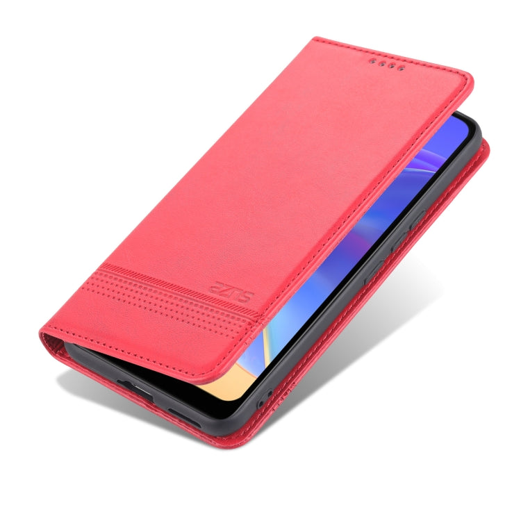 AZNS Magnetic Calf Texture Horizontal Flip Leather Phone Case, For vivo Y71t / V21e 5G, For Samsung Galaxy M52 5G