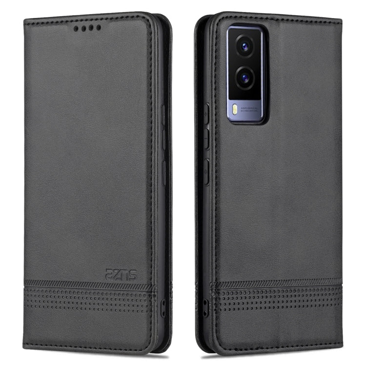 AZNS Magnetic Calf Texture Horizontal Flip Leather Phone Case, For vivo Y71t / V21e 5G, For Samsung Galaxy M52 5G