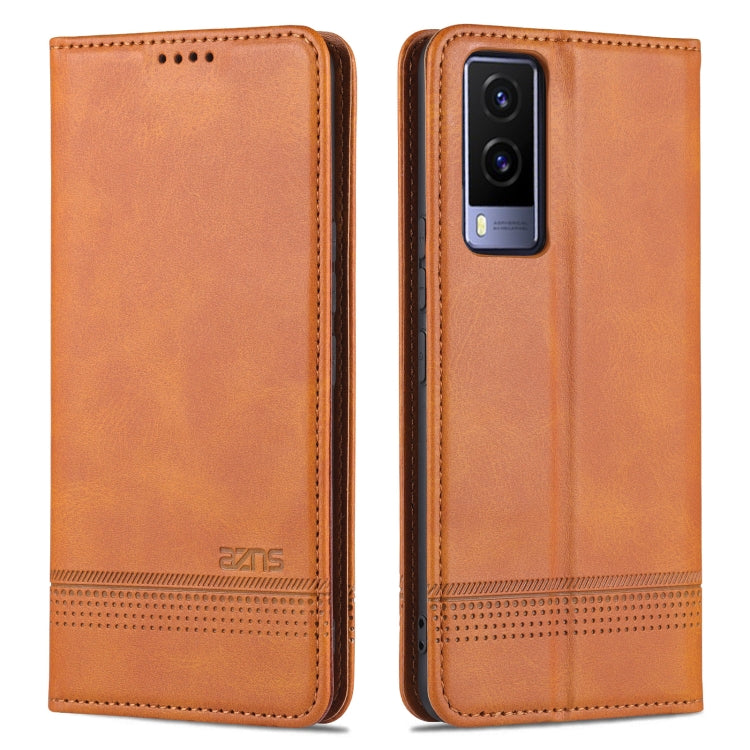 AZNS Magnetic Calf Texture Horizontal Flip Leather Phone Case, For vivo Y71t / V21e 5G, For Samsung Galaxy M52 5G