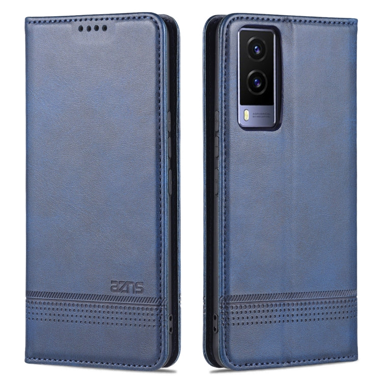 AZNS Magnetic Calf Texture Horizontal Flip Leather Phone Case, For vivo Y71t / V21e 5G, For Samsung Galaxy M52 5G