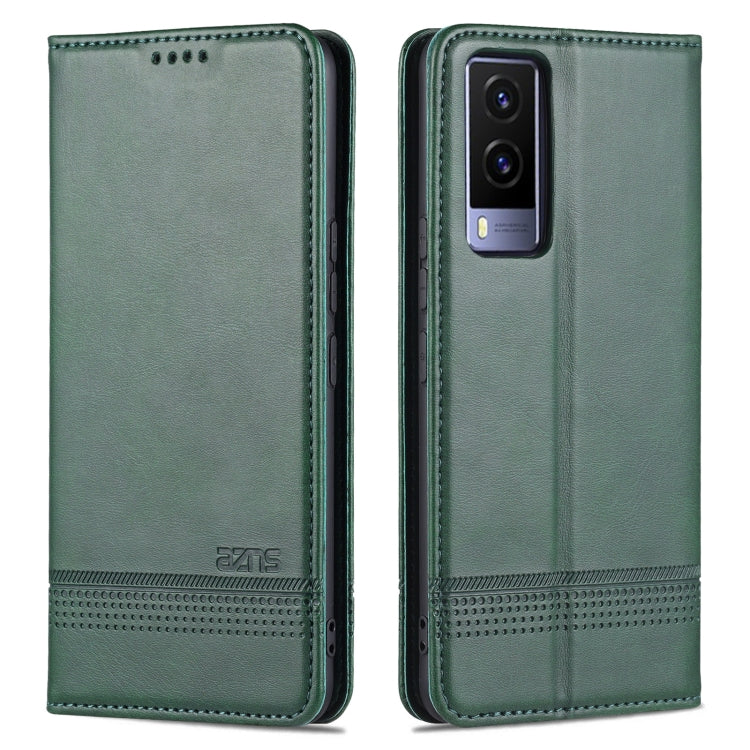 AZNS Magnetic Calf Texture Horizontal Flip Leather Phone Case, For vivo Y71t / V21e 5G, For Samsung Galaxy M52 5G