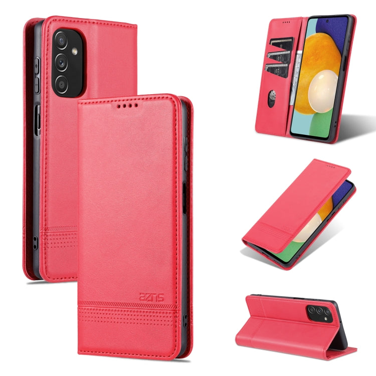 AZNS Magnetic Calf Texture Horizontal Flip Leather Phone Case, For vivo Y71t / V21e 5G, For Samsung Galaxy M52 5G