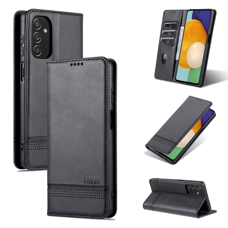 AZNS Magnetic Calf Texture Horizontal Flip Leather Phone Case, For vivo Y71t / V21e 5G, For Samsung Galaxy M52 5G