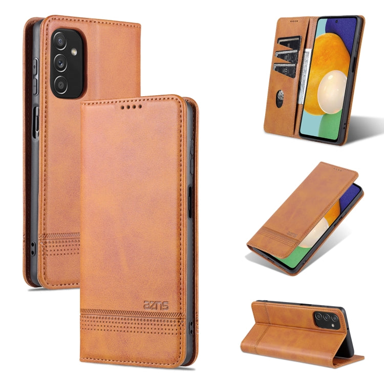 AZNS Magnetic Calf Texture Horizontal Flip Leather Phone Case, For vivo Y71t / V21e 5G, For Samsung Galaxy M52 5G