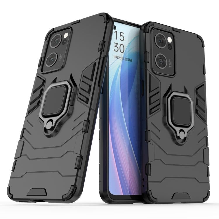 Shockproof PC + TPU Holder Phone Case, For OPPO Reno7 5G, For OPPO Reno7 Pro 5G, For vivo Y76s 5G, For Honor 60 Pro, For Honor 60