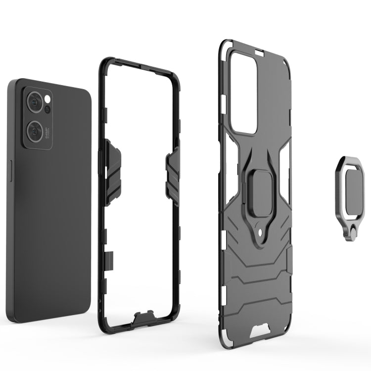 Shockproof PC + TPU Holder Phone Case, For OPPO Reno7 5G, For OPPO Reno7 Pro 5G, For vivo Y76s 5G, For Honor 60 Pro, For Honor 60