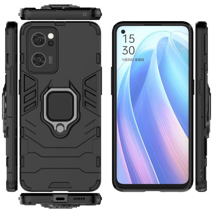 Shockproof PC + TPU Holder Phone Case, For OPPO Reno7 5G, For OPPO Reno7 Pro 5G, For vivo Y76s 5G, For Honor 60 Pro, For Honor 60