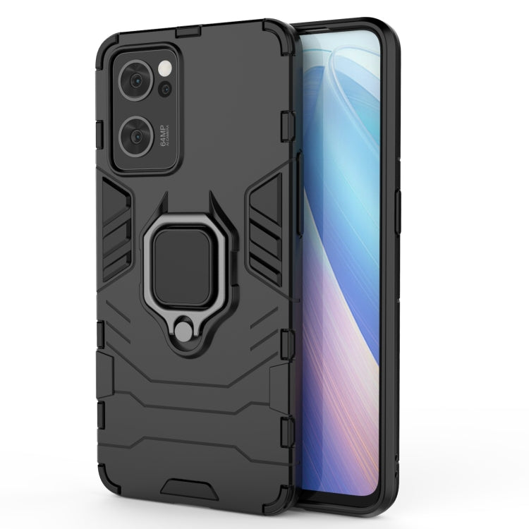 Shockproof PC + TPU Holder Phone Case, For OPPO Reno7 5G, For OPPO Reno7 Pro 5G, For vivo Y76s 5G, For Honor 60 Pro, For Honor 60