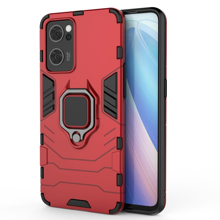 Shockproof PC + TPU Holder Phone Case, For OPPO Reno7 5G, For OPPO Reno7 Pro 5G, For vivo Y76s 5G, For Honor 60 Pro, For Honor 60