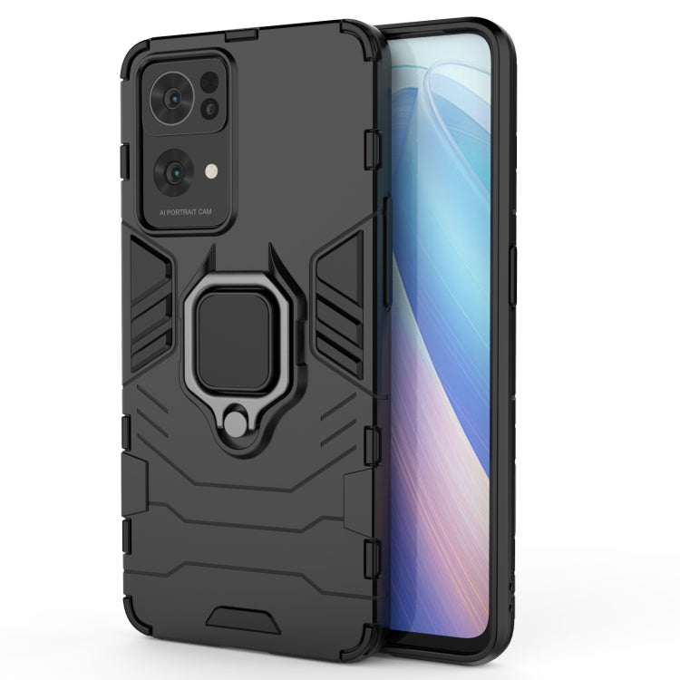 Shockproof PC + TPU Holder Phone Case, For OPPO Reno7 5G, For OPPO Reno7 Pro 5G, For vivo Y76s 5G, For Honor 60 Pro, For Honor 60