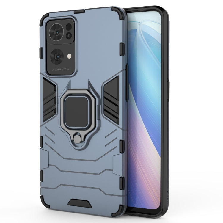 Shockproof PC + TPU Holder Phone Case, For OPPO Reno7 5G, For OPPO Reno7 Pro 5G, For vivo Y76s 5G, For Honor 60 Pro, For Honor 60