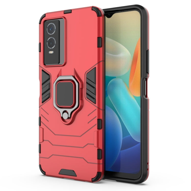 Shockproof PC + TPU Holder Phone Case, For OPPO Reno7 5G, For OPPO Reno7 Pro 5G, For vivo Y76s 5G, For Honor 60 Pro, For Honor 60