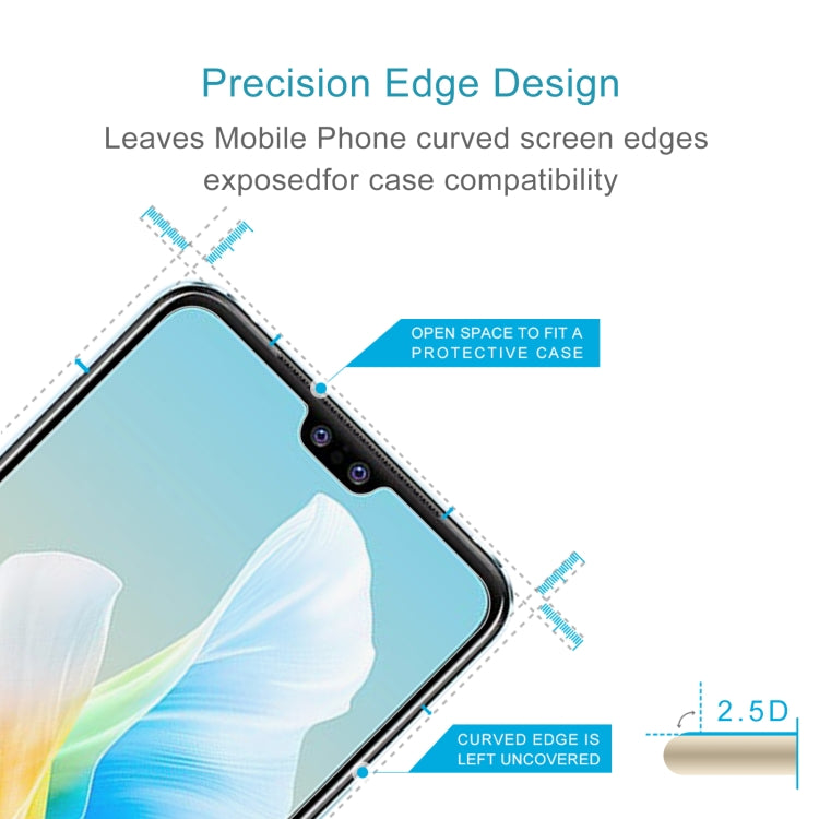 0.26mm 9H 2.5D Tempered Glass Film, For vivo S10 / S10 Pro (1 PC)