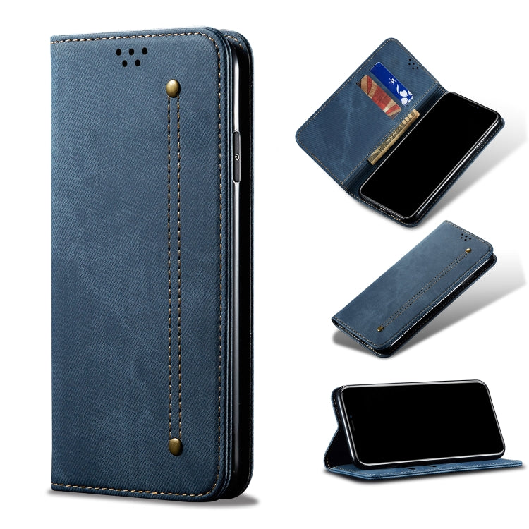 Denim Texture Casual Style Leather Phone Case, For OPPO Reno7 5G, For OPPO Reno7 Pro 5G, For OPPO Reno7 SE 5G, For vivo S10e / V23e, For Huawei nova 8i / Honor 50 Lite, For Samsung Galaxy A73 5G