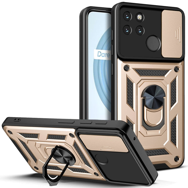 Sliding Camera Cover TPU+PC Phone Case, For OPPO Realme 8i, For OPPO Realme C21Y, For vivo Y21s, For Samsung Galaxy A03 5G 164mm