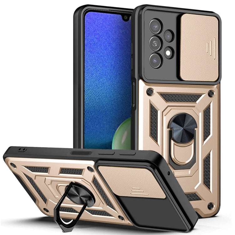 Sliding Camera Cover TPU+PC Phone Case, For Samsung Galaxy A13 4G