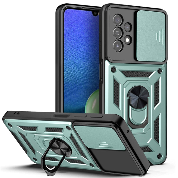 Sliding Camera Cover TPU+PC Phone Case, For Samsung Galaxy A13 4G