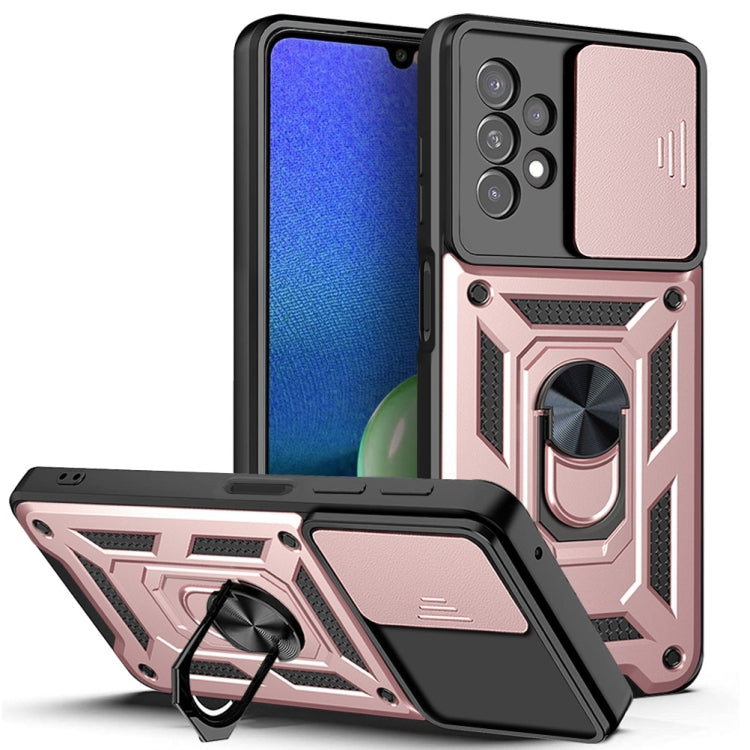 Sliding Camera Cover TPU+PC Phone Case, For Samsung Galaxy A13 4G