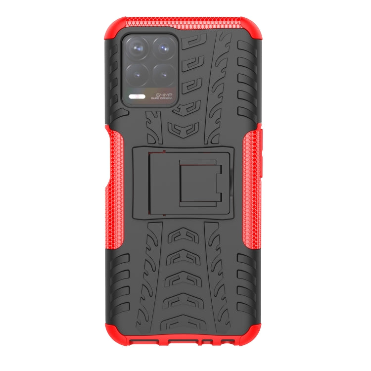Tire Texture TPU + PC Phone Case with Holder, For OPPO Realme 8i, For Xiaomi Redmi Note 11 Pro (China), For Motorola Moto E40