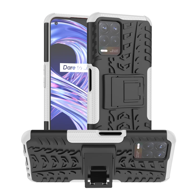 Tire Texture TPU + PC Phone Case with Holder, For OPPO Realme 8i, For Xiaomi Redmi Note 11 Pro (China), For Motorola Moto E40