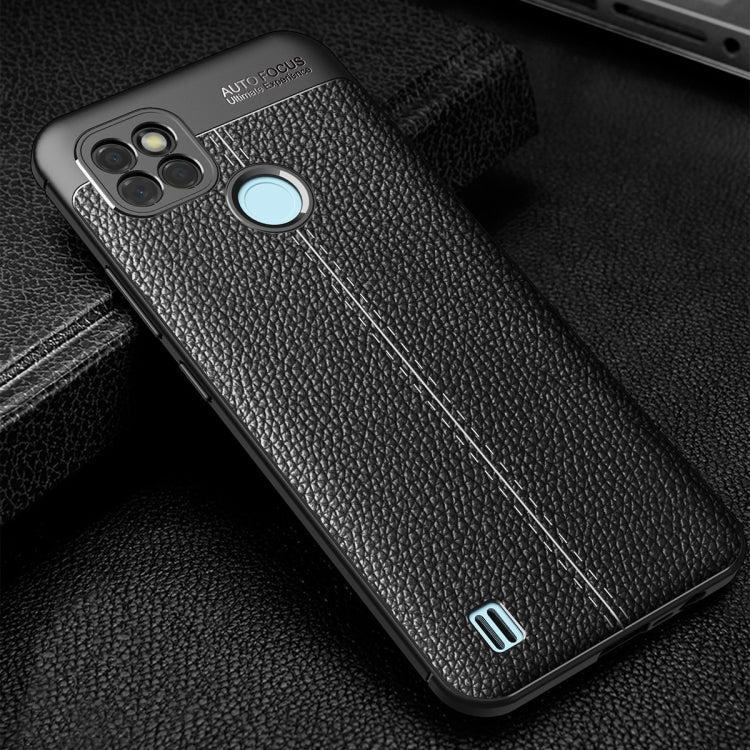 Litchi Texture TPU Shockproof Phone Case, For OPPO Realme C21Y, For Samsung Galaxy A73 5G