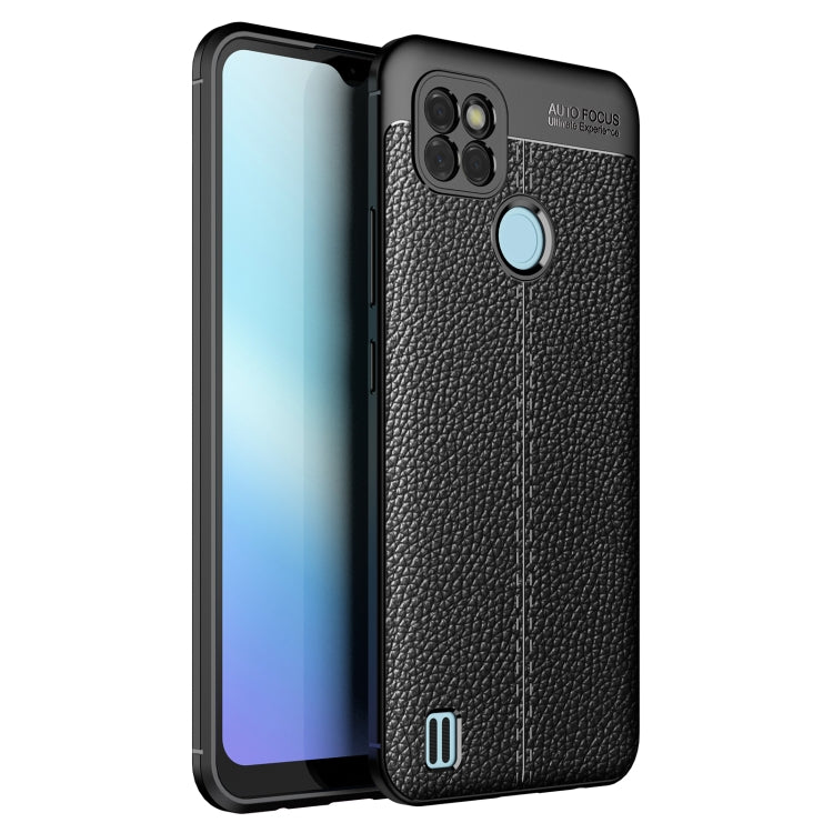 Litchi Texture TPU Shockproof Phone Case, For OPPO Realme C21Y, For Samsung Galaxy A73 5G