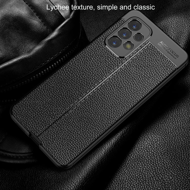 Litchi Texture TPU Shockproof Phone Case