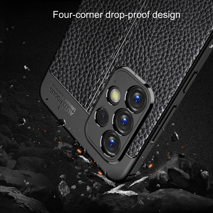 Litchi Texture TPU Shockproof Phone Case