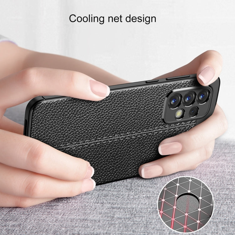 Litchi Texture TPU Shockproof Phone Case