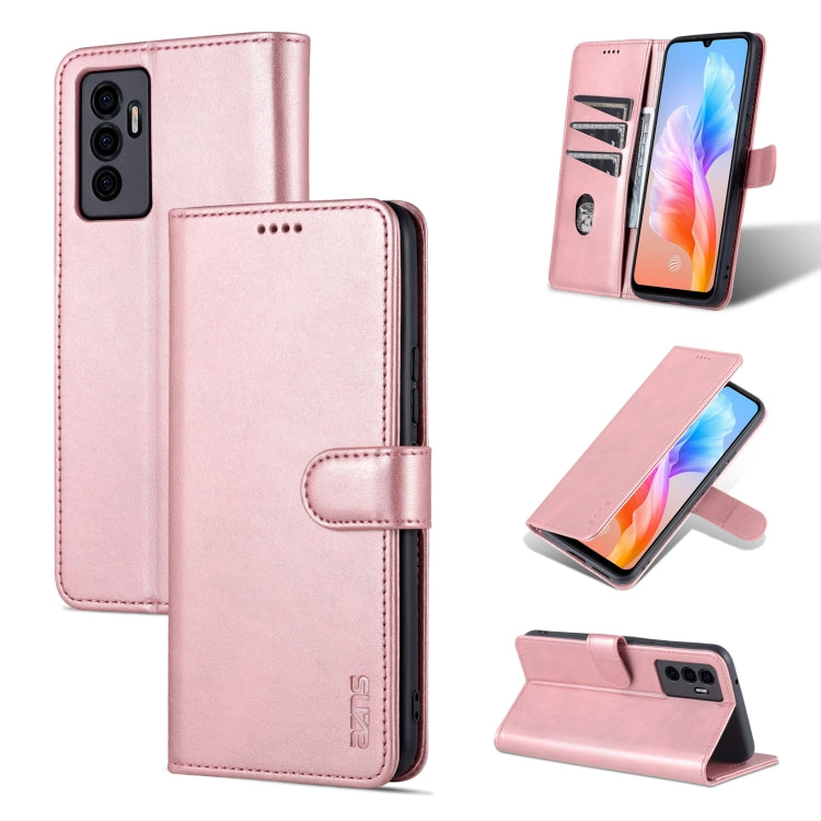 AZNS Skin Feel Calf Texture Horizontal Flip Leather Phone Case, For vivo S10e / V23e, For vivo T1 5G, For Honor X30i