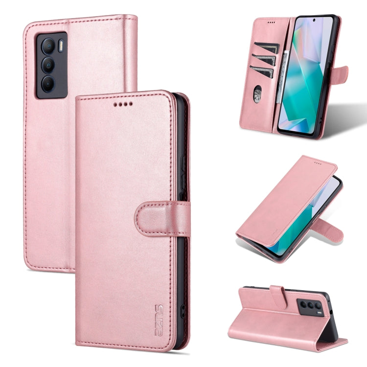 AZNS Skin Feel Calf Texture Horizontal Flip Leather Phone Case, For vivo S10e / V23e, For vivo T1 5G, For Honor X30i