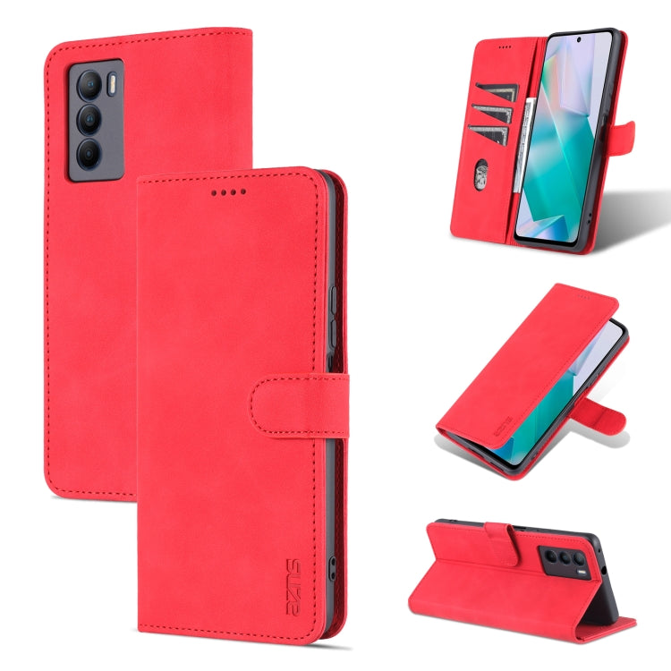 AZNS Skin Feel Calf Texture Horizontal Flip Leather Phone Case, For vivo S10e / V23e, For vivo T1 5G, For Honor X30i