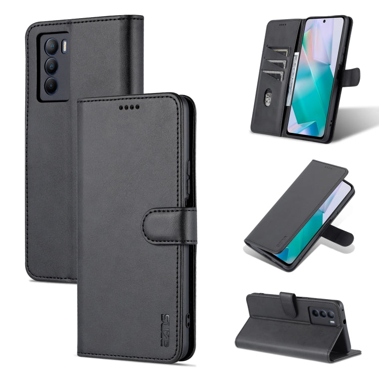 AZNS Skin Feel Calf Texture Horizontal Flip Leather Phone Case, For vivo S10e / V23e, For vivo T1 5G, For Honor X30i