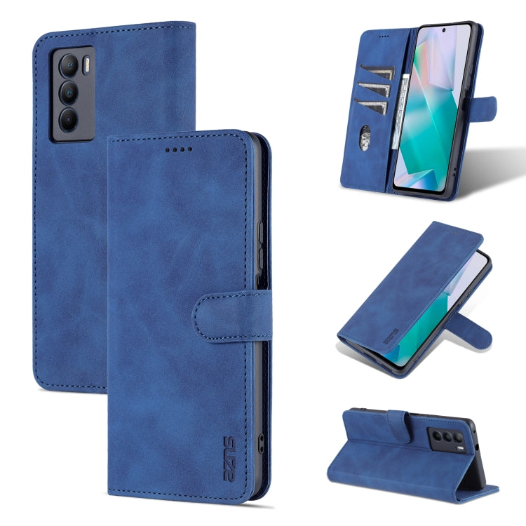 AZNS Skin Feel Calf Texture Horizontal Flip Leather Phone Case, For vivo S10e / V23e, For vivo T1 5G, For Honor X30i