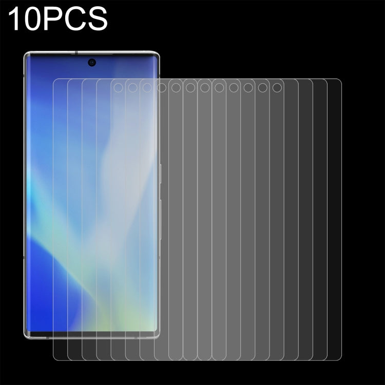 10 PCS 0.26mm 9H 2.5D Tempered Glass Film, For Motorola Edge