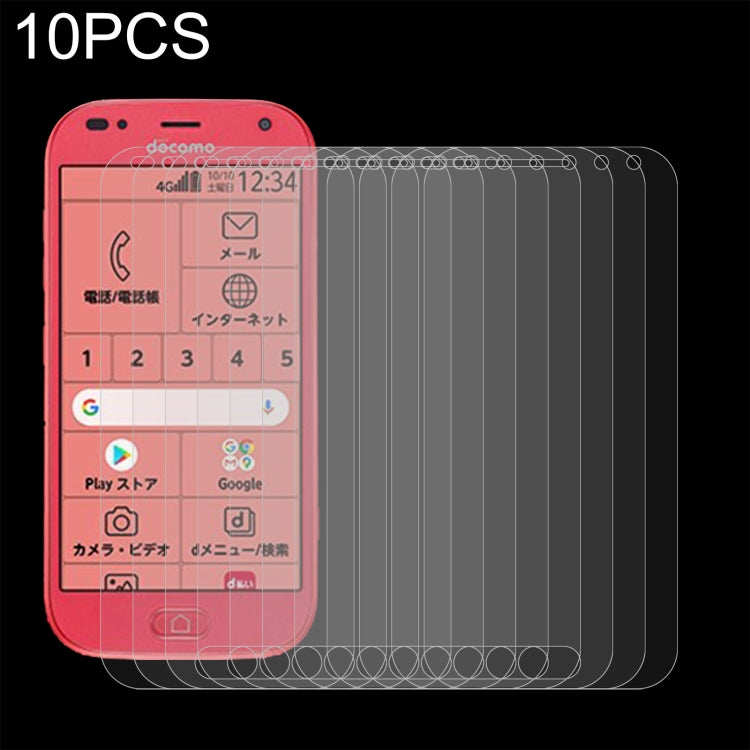 10 PCS 0.26mm 9H 2.5D Tempered Glass Film For Fujitsu Arrows 5G F-51A, For Fujitsu Arrows U 801FJ (10 PCS), For vivo Y3s 2021 (10 PCS), For Fujitsu F-41A (10 PCS), For OPPO A95 (10 PCS), For vivo Y53 (10 PCS), For Lenovo A2800 (10 PCS)�����������������...
