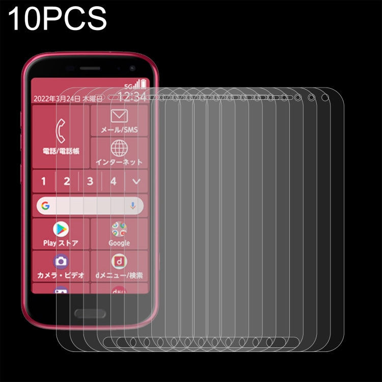 10 PCS 0.26mm 9H 2.5D Tempered Glass Film For Fujitsu Arrows 5G F-51A, For Fujitsu Arrows U 801FJ (10 PCS), For vivo Y3s 2021 (10 PCS), For Fujitsu F-41A (10 PCS), For OPPO A95 (10 PCS), For vivo Y53 (10 PCS), For Lenovo A2800 (10 PCS)�����������������...