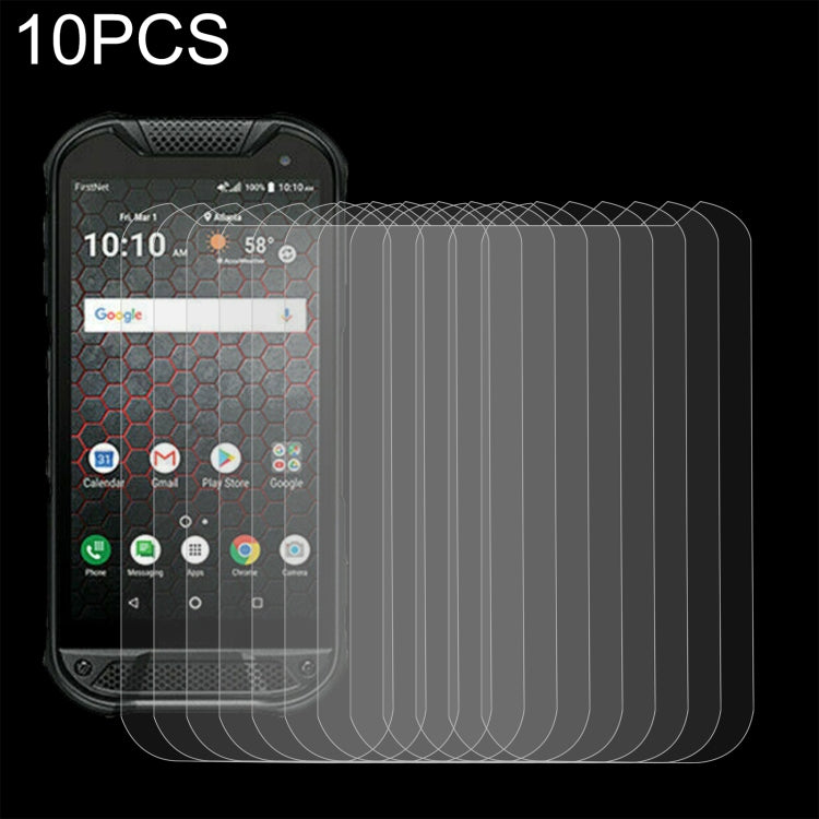 10 PCS 0.26mm 9H 2.5D Tempered Glass Film, For Motorola Edge