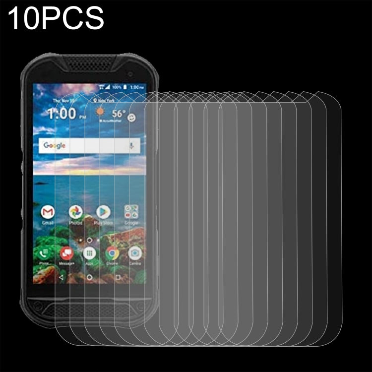 10 PCS 0.26mm 9H 2.5D Tempered Glass Film, For Motorola Edge