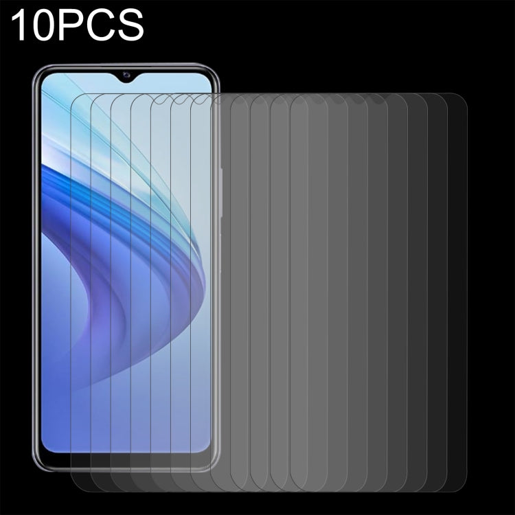 10 PCS 0.26mm 9H 2.5D Tempered Glass Film, For Motorola Edge