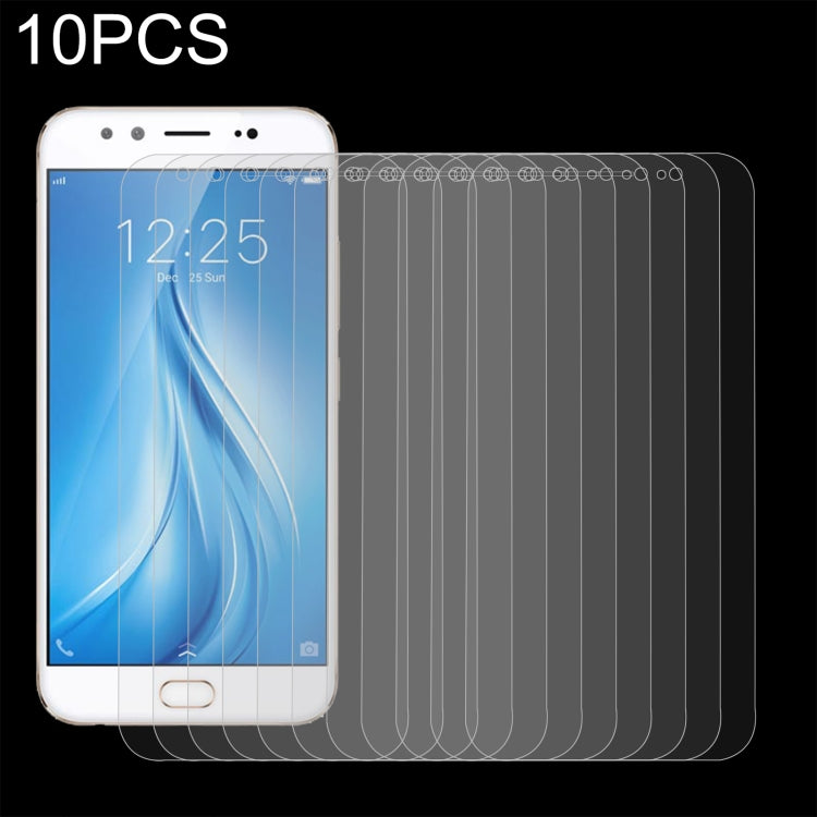 10 PCS 0.26mm 9H 2.5D Tempered Glass Film, For Motorola Edge