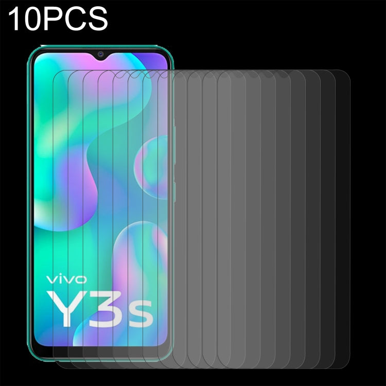 10 PCS 0.26mm 9H 2.5D Tempered Glass Film For Fujitsu Arrows 5G F-51A, For Fujitsu Arrows U 801FJ (10 PCS), For vivo Y3s 2021 (10 PCS), For Fujitsu F-41A (10 PCS), For OPPO A95 (10 PCS), For vivo Y53 (10 PCS), For Lenovo A2800 (10 PCS)�����������������...