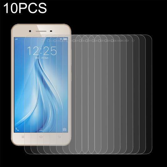 10 PCS 0.26mm 9H 2.5D Tempered Glass Film, For vivo Y53 (10 PCS), For Fujitsu F-41A (10 PCS), For OPPO F3 (10 PCS), For Lenovo A2800 (10 PCS), For Fujitsu F-42A (10 PCS), For OPPO F7 Youth (10 PCS), For Fujitsu F-52B (10 PCS)