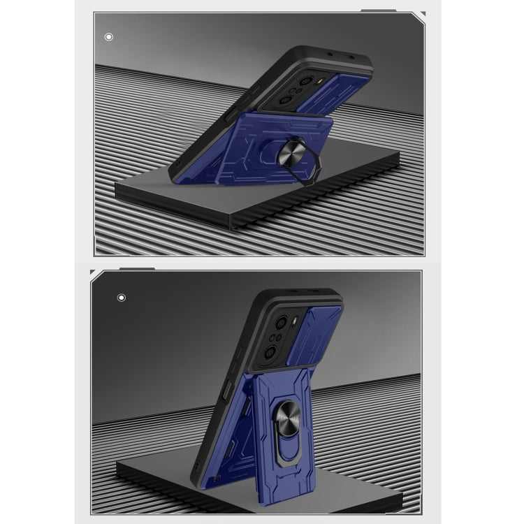 Sliding Camshield Card Phone Case, For Xiaomi Redmi K40/Poco F3/Mi 11i, For OPPO Realme 8 / 8 Pro