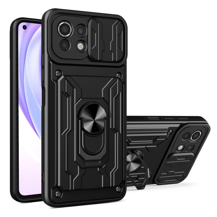 Sliding Camshield Card Phone Case, For Xiaomi Redmi K40/Poco F3/Mi 11i, For Xiaomi Mi 11 Lite, For OPPO Realme C20 / C21, For OPPO Realme C25 / C15