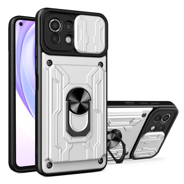 Sliding Camshield Card Phone Case, For Xiaomi Redmi K40/Poco F3/Mi 11i, For Xiaomi Mi 11 Lite, For OPPO Realme C20 / C21, For OPPO Realme C25 / C15